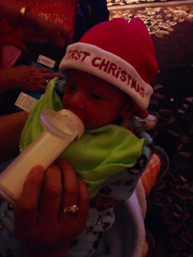 Diagho’s first Christmas!